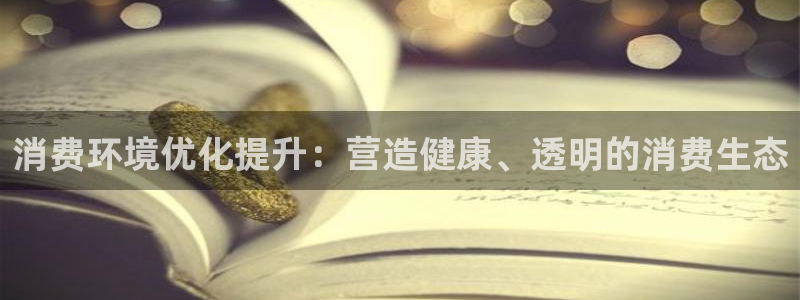 凯发k8旗舰厅注册登录|消费环境优化提升：营造健康、透明的消费生态