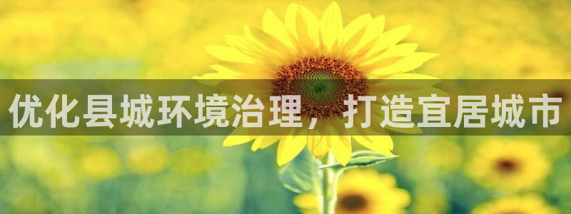百家乐凯发k8|优化县城环境治理，打造宜