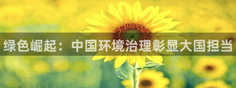 凯发k8国际手机下载|绿色崛起：中国环境治理彰显大国担当